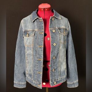 Parasuco Denim Jacket with Plaid Lining
